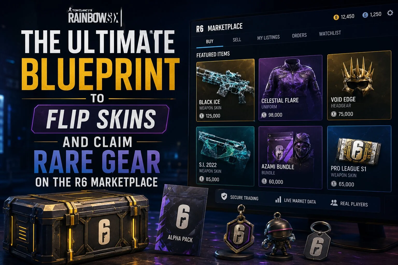 The Ultimate Blueprint to Flip Skins and Claim Rare Gear on the R6 Marketplace