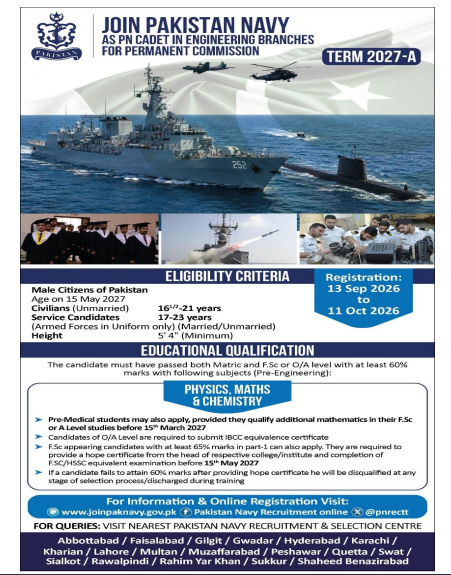 Pak Navy Commission